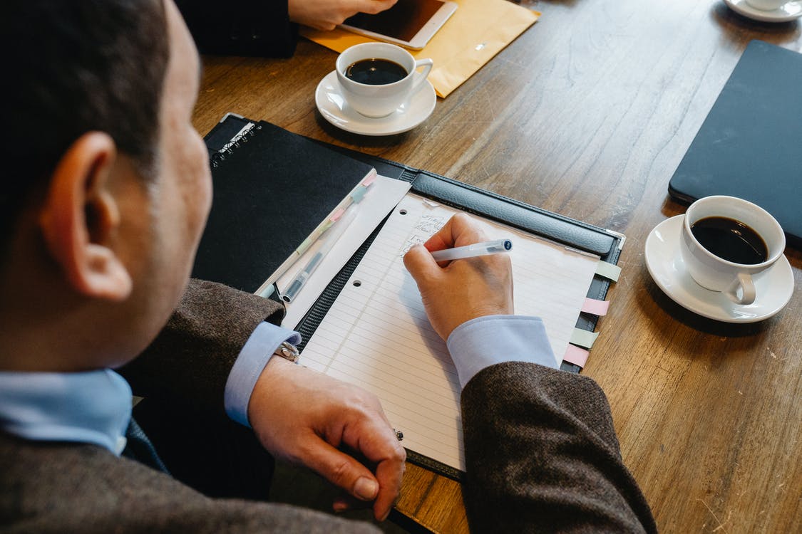 doing meeting minutes